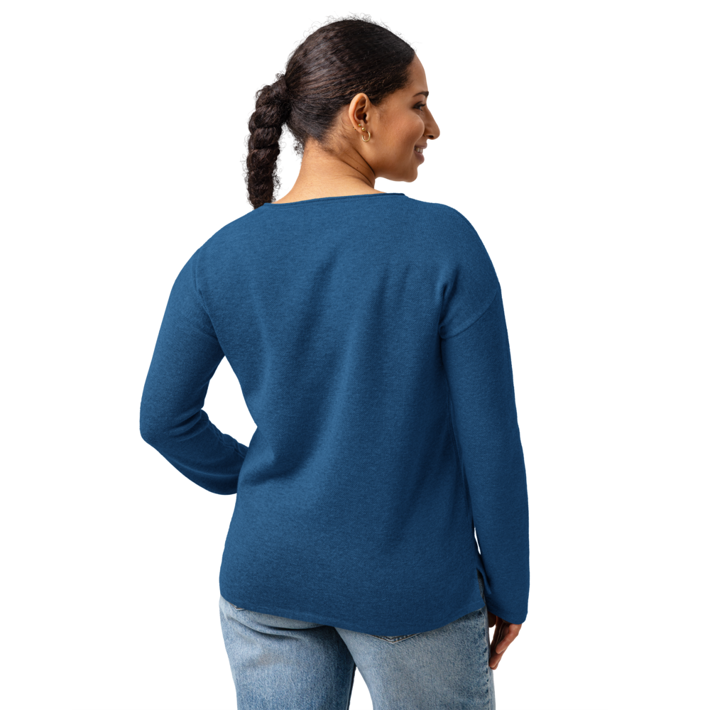 Blue MAHJ TIME Sweater