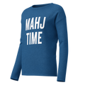 Blue MAHJ TIME Sweater