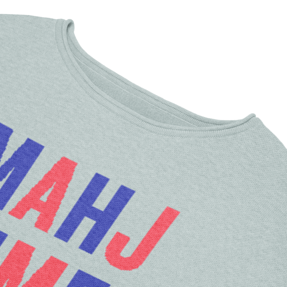 Powder Blue MAHJ TIME Sweater