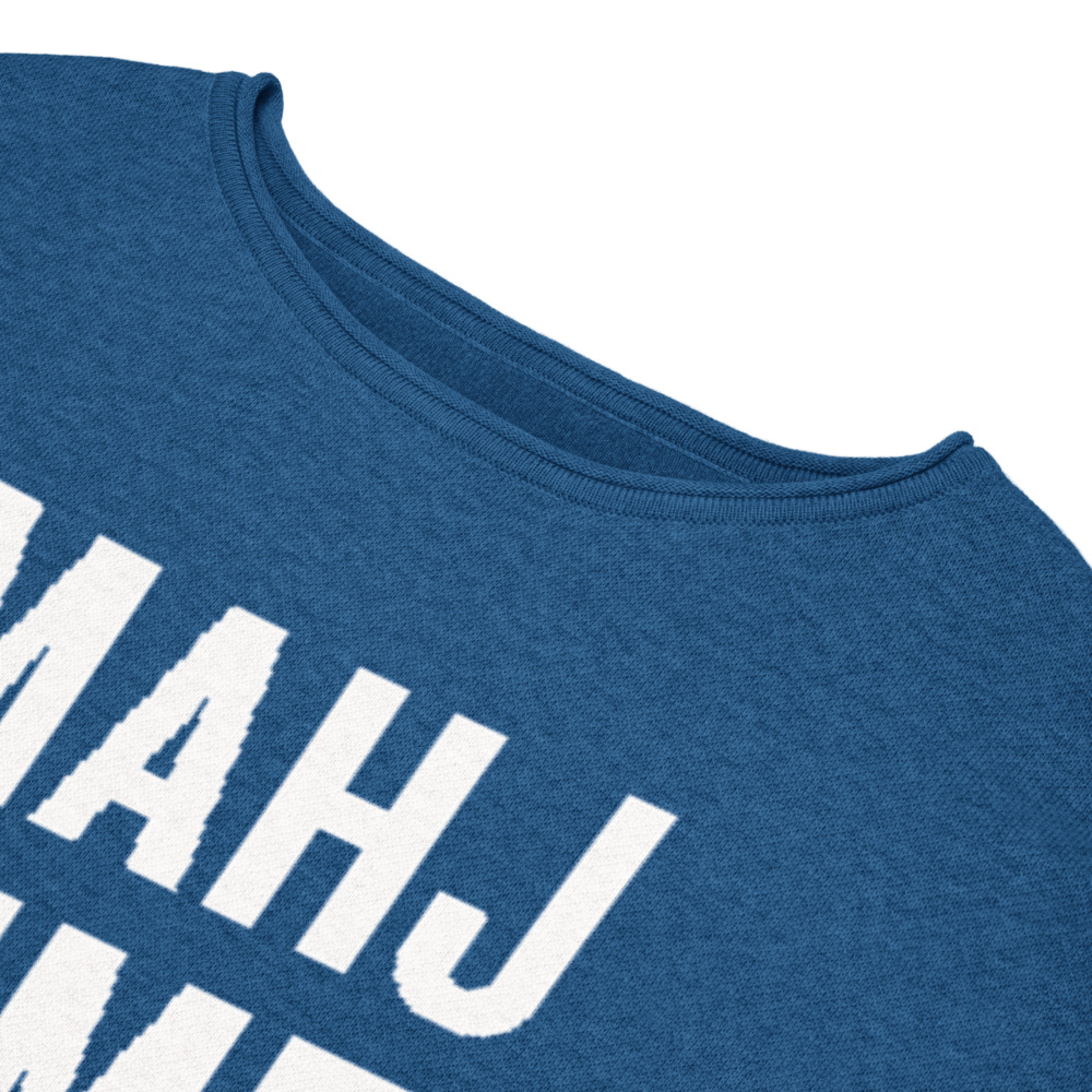 Blue MAHJ TIME Sweater