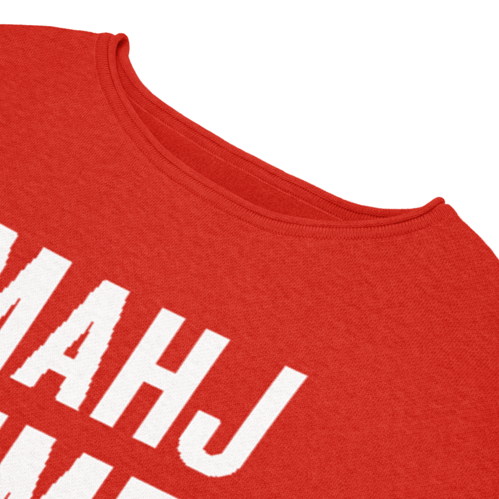 Red MAHJ TIME Sweater